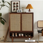 Fuurn SE3412-W Rattan Walnut 置物櫃